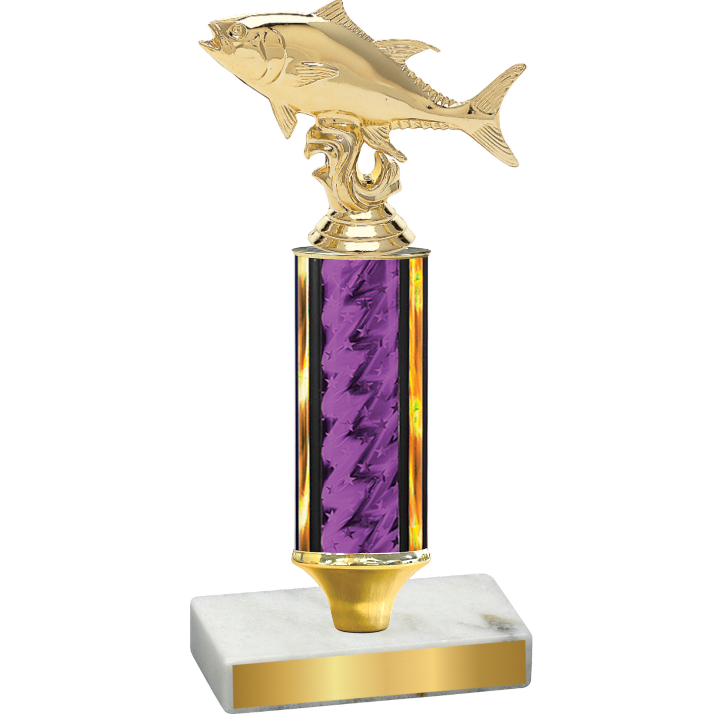 Value Purple Glacier Fishing Trophy