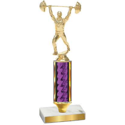 Value Purple Glacier Weights Trophy