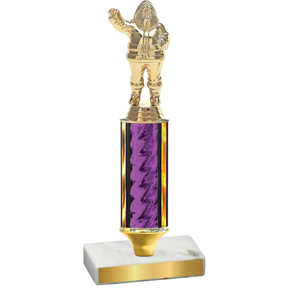 Value Purple Glacier Holiday Trophy