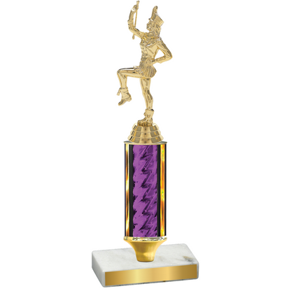 Value Purple Glacier Majorette Trophy