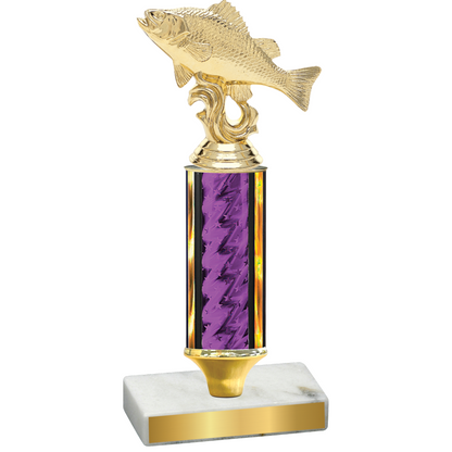 Value Purple Glacier Fishing Trophy