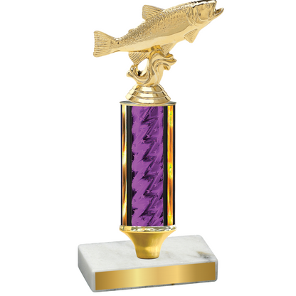 Value Purple Glacier Fishing Trophy