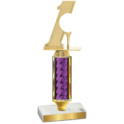 Value Purple Glacier Golf Trophy