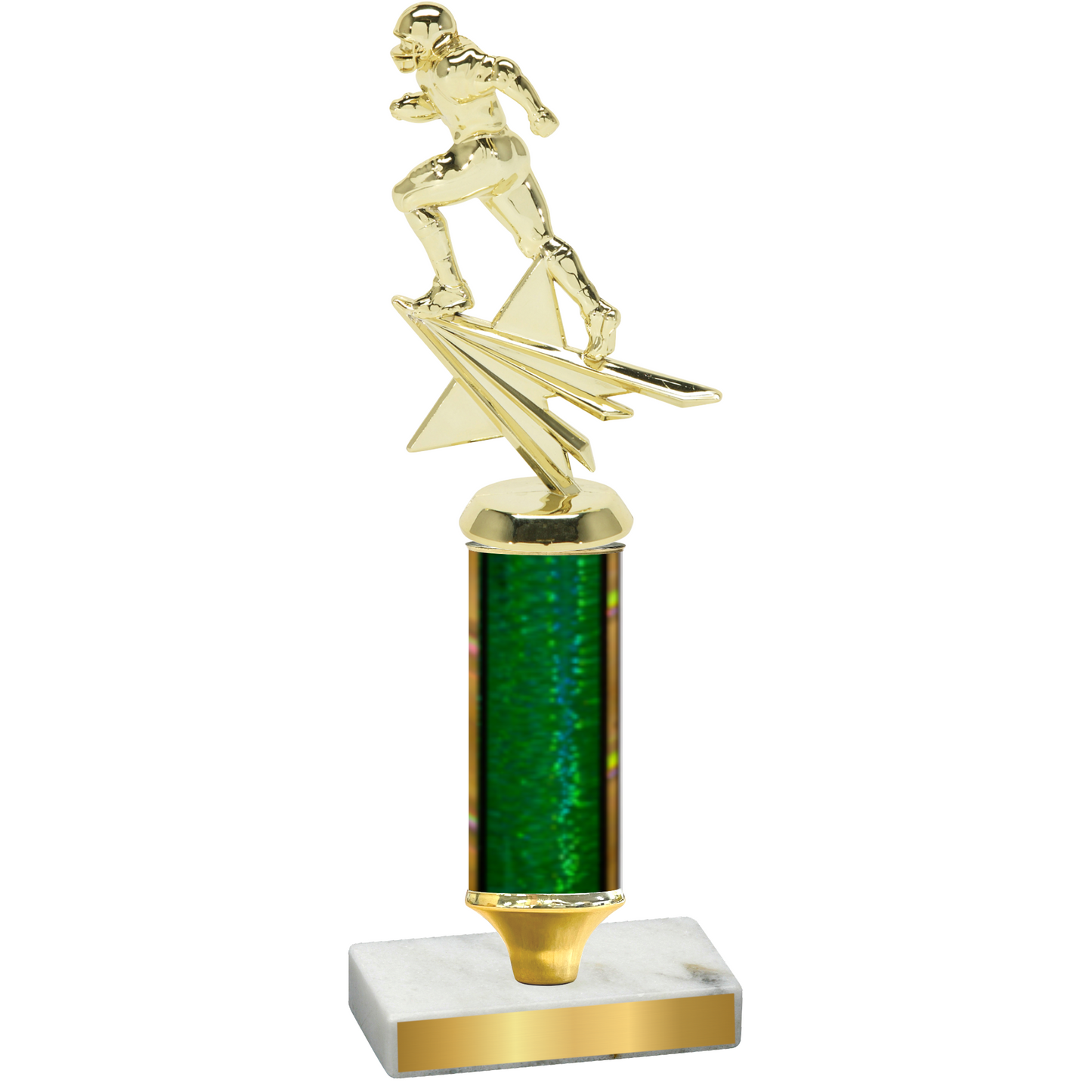 Value Green Glacier Football Trophy