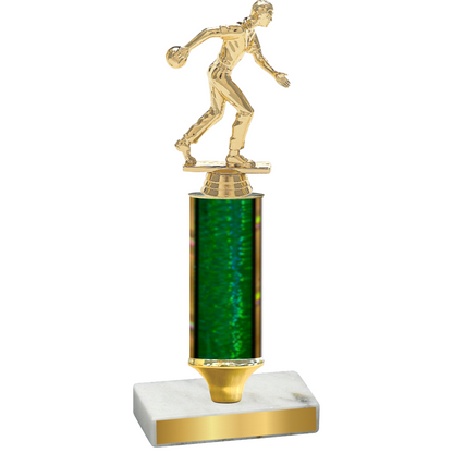 Value Green Glacier Bowling Trophy