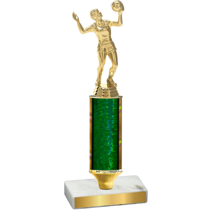 Value Green Glacier Volleyball Trophy