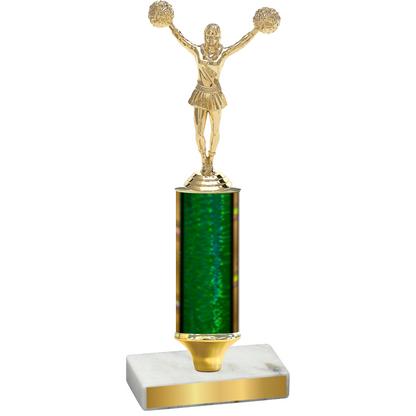 Value Green Glacier Cheerleading Trophy