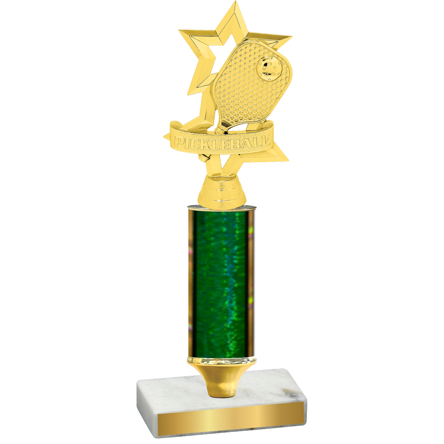 Value Green Glacier Pickleball Trophy