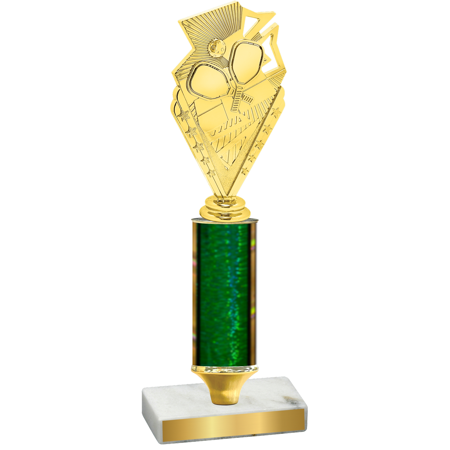 Value Green Glacier Pickleball Trophy