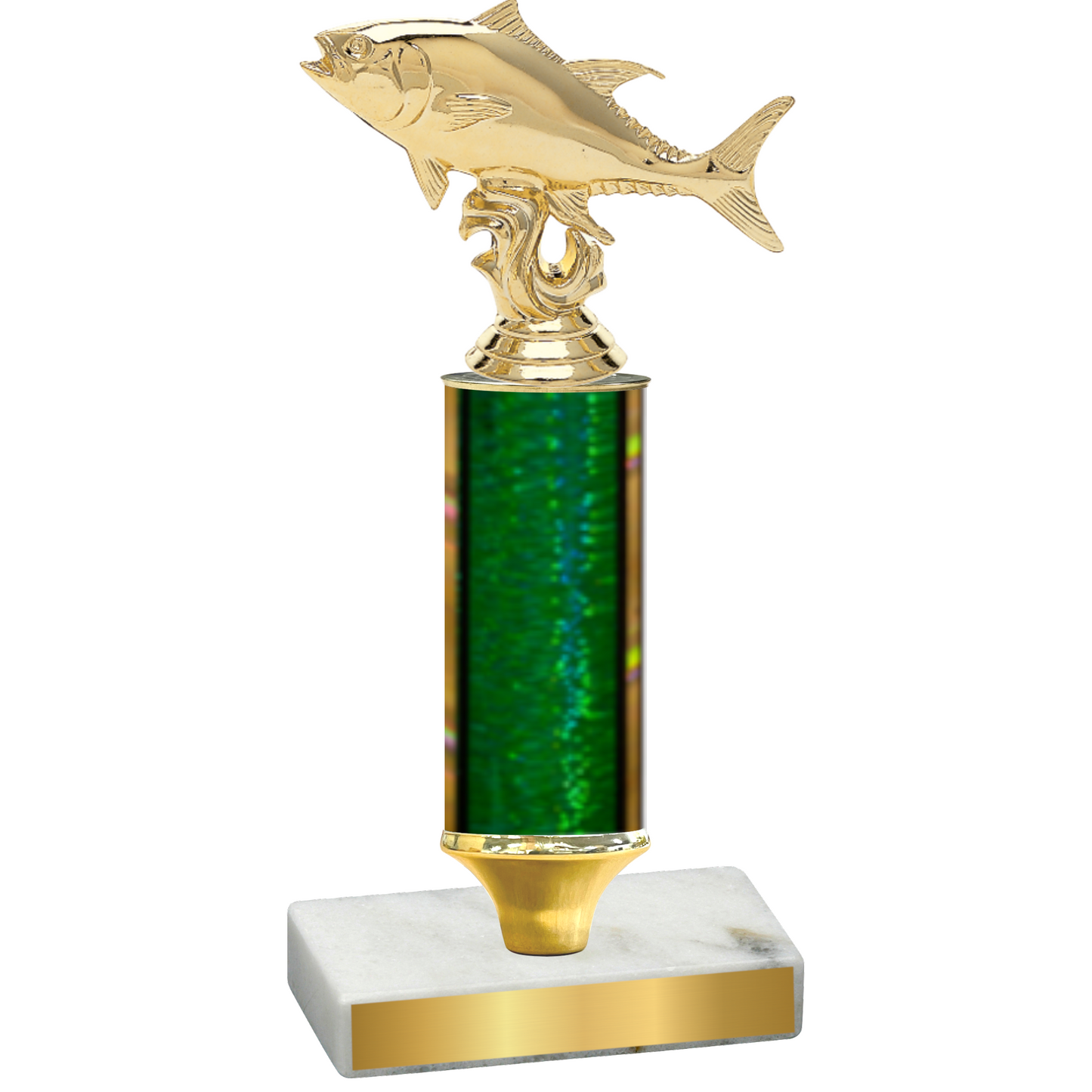 Value Green Glacier Fishing Trophy