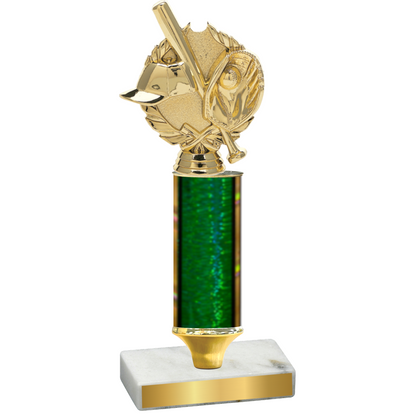 Value Green Glacier Baseball Trophy