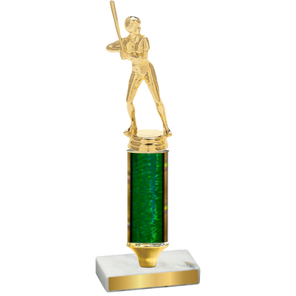 Value Green Glacier Softball Trophy