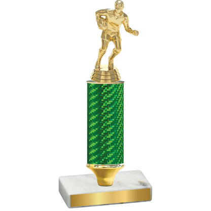 Value Green Carbon Fiber Rugby Trophy