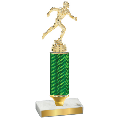 Value Green Carbon Fiber Running Trophy