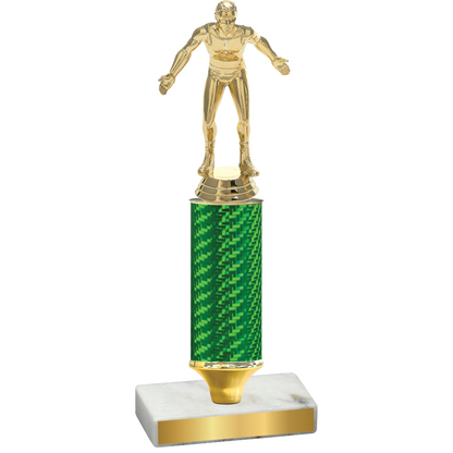 Value Green Carbon Fiber Wrestling Trophy