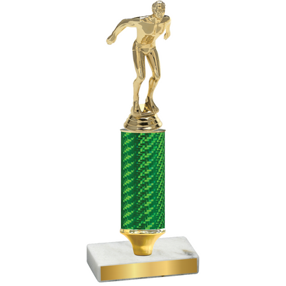 Value Green Carbon Fiber Swimming Trophy