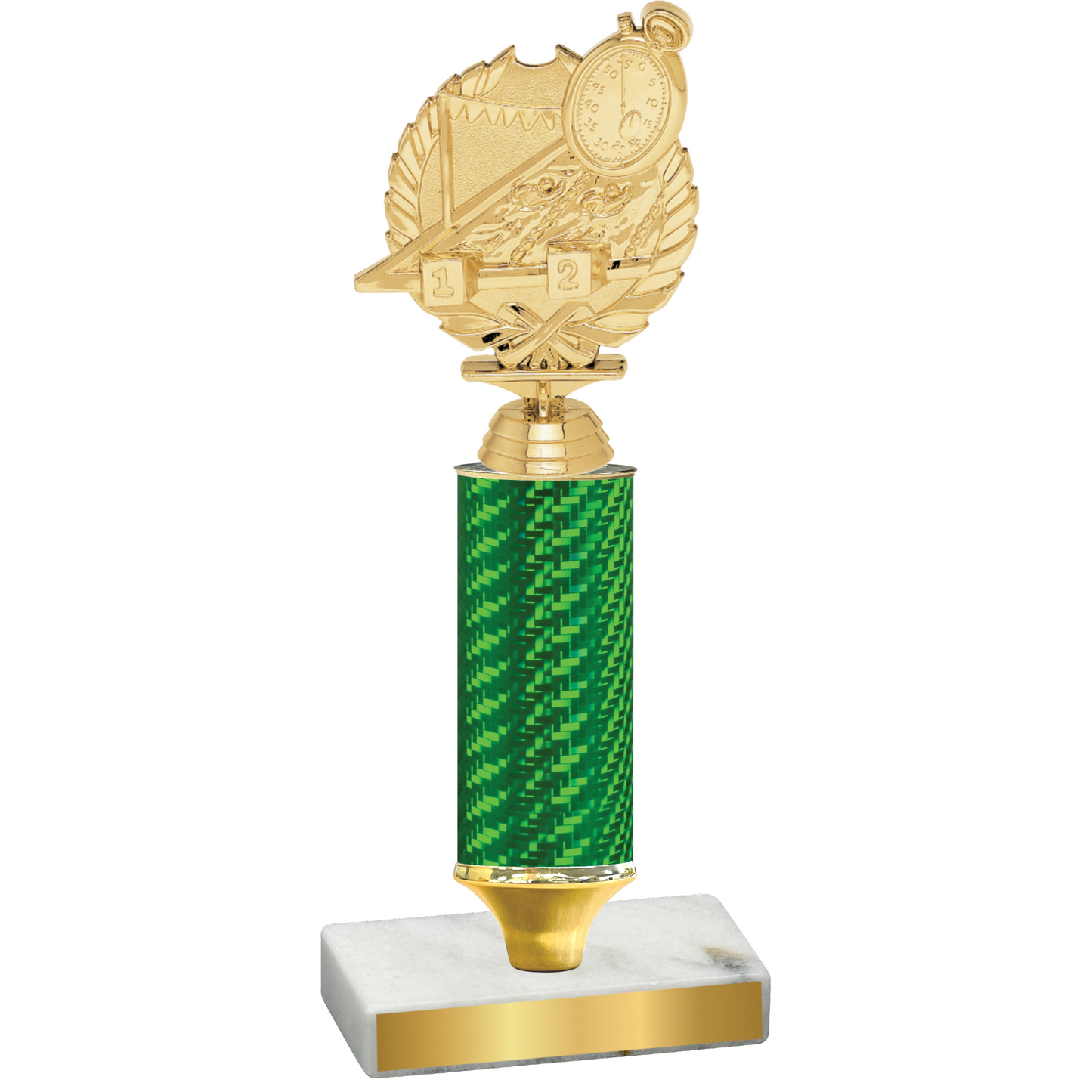 Value Green Carbon Fiber Swimming Trophy