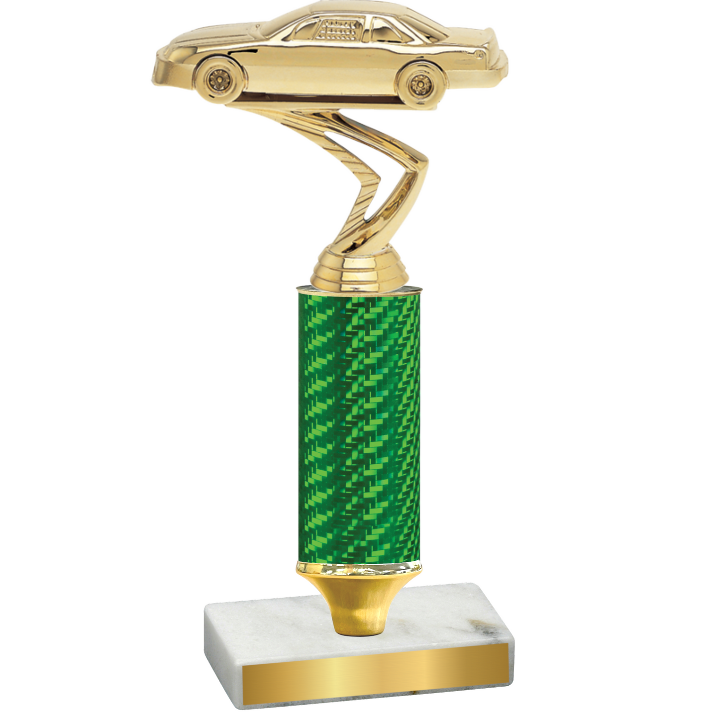 Value Green Carbon Fiber Cars Trophy