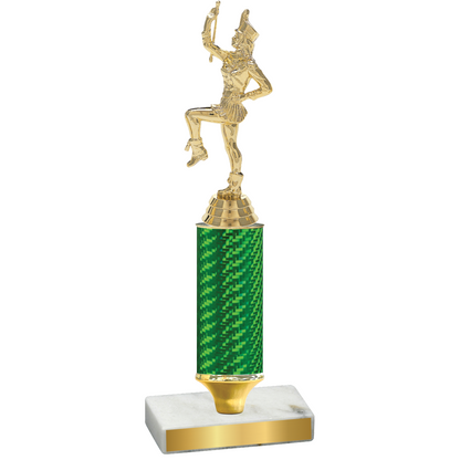 Value Green Carbon Fiber Majorette Trophy