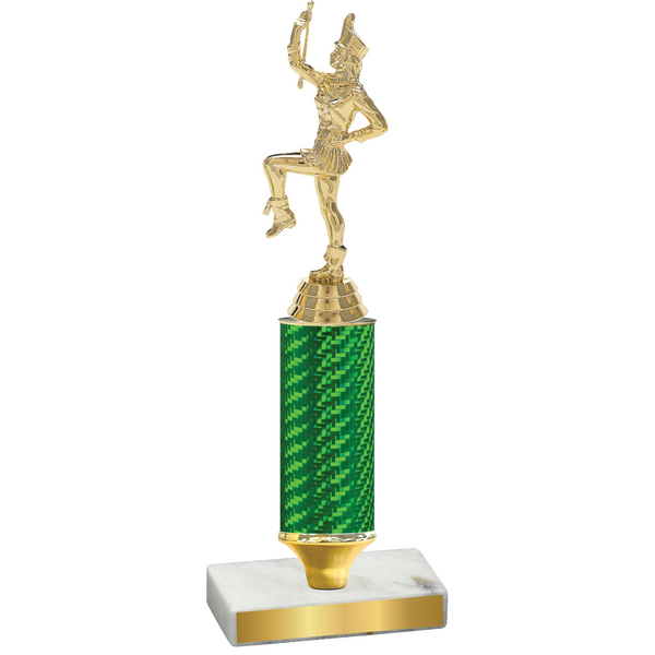 Value Green Carbon Fiber Majorette Trophy