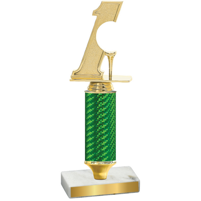 Value Green Carbon Fiber Golf Trophy