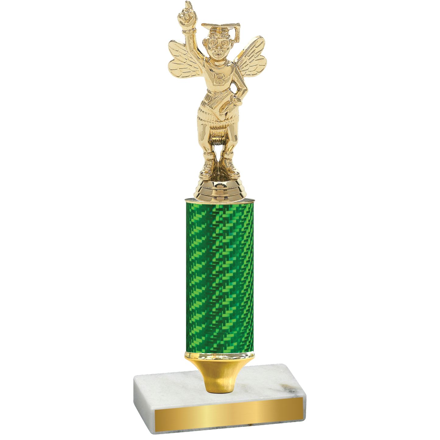 Value Green Carbon Fiber Academics Trophy