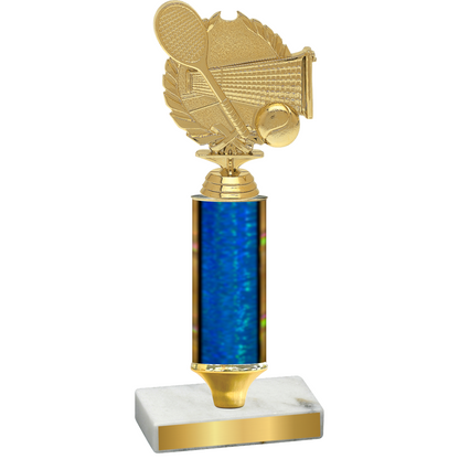 Value Blue Glacier Tennis Trophy