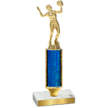 Value Blue Glacier Volleyball Trophy