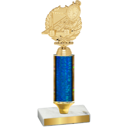 Value Blue Glacier Swimming Trophy