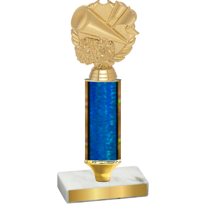 Value Blue Glacier Cheerleading Trophy