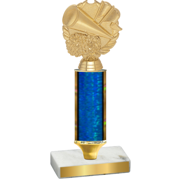 Value Blue Glacier Cheerleading Trophy