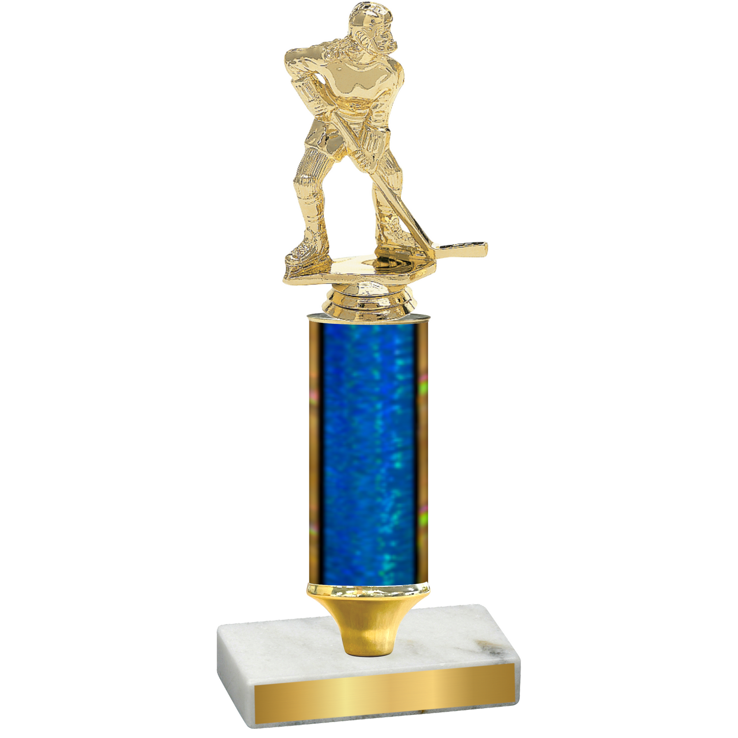 Value Blue Glacier Hockey Trophy