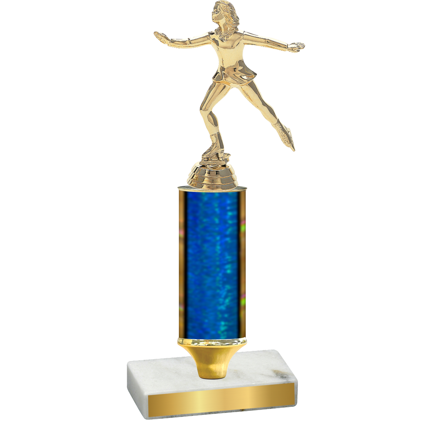 Value Blue Glacier Skater Trophy