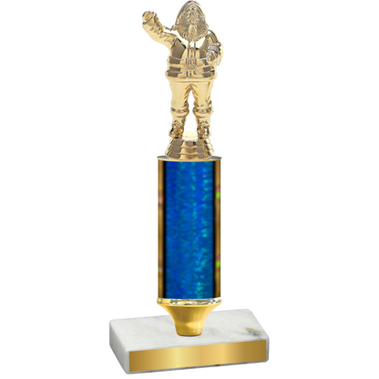 Value Blue Glacier Holiday Trophy