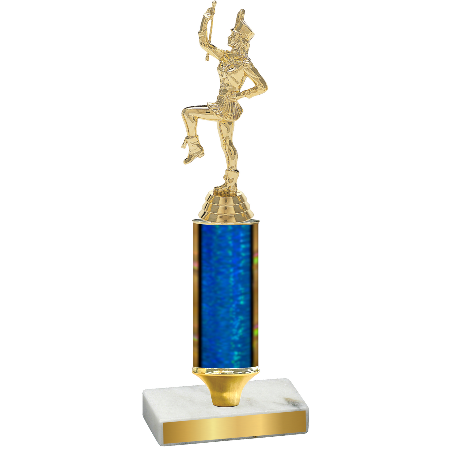 Value Blue Glacier Majorette Trophy