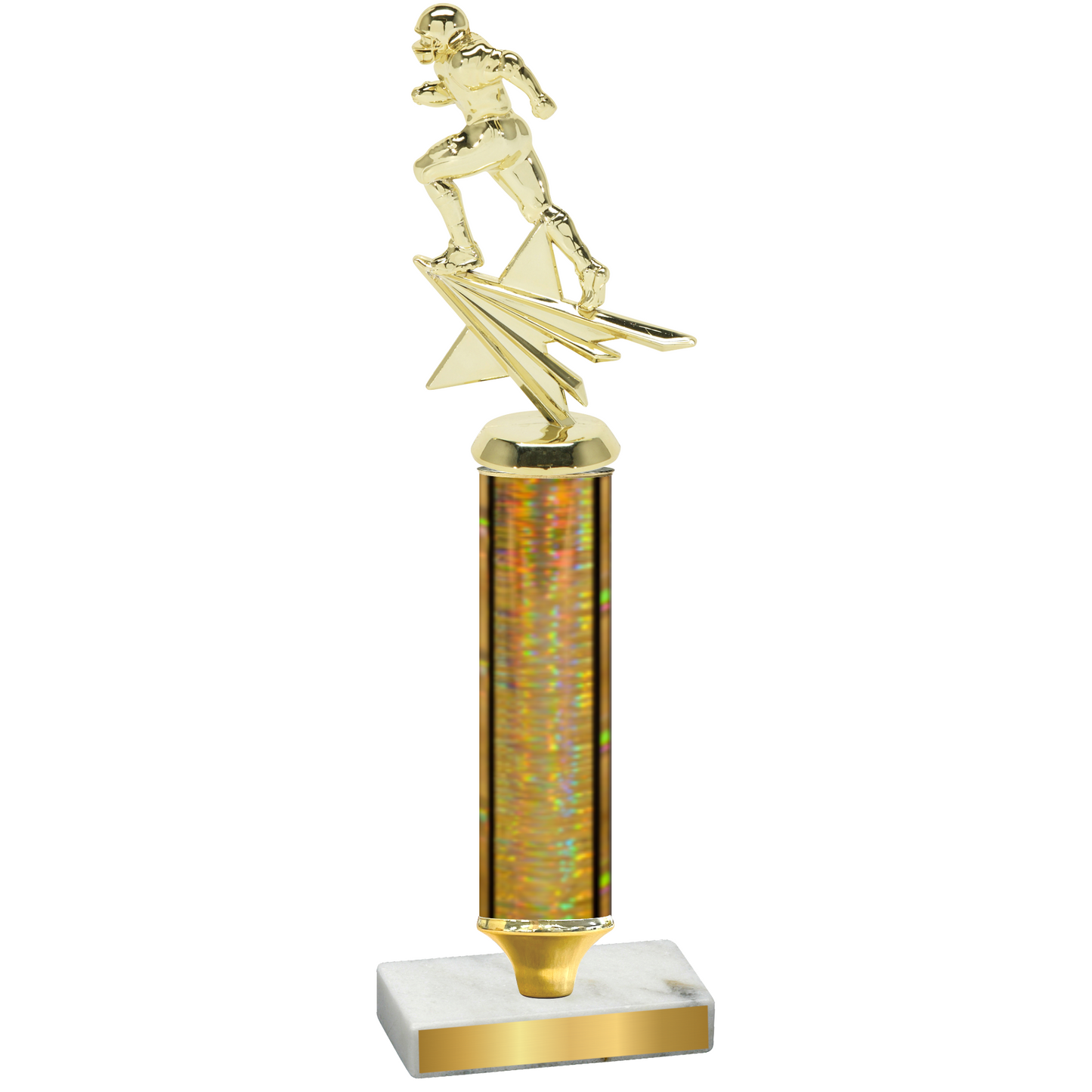 Value Gold Glacier Football Trophy