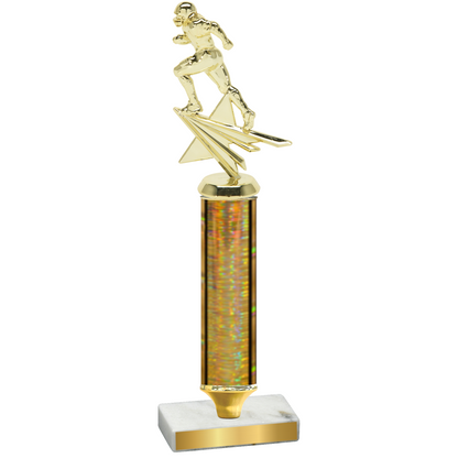 Value Gold Glacier Football Trophy