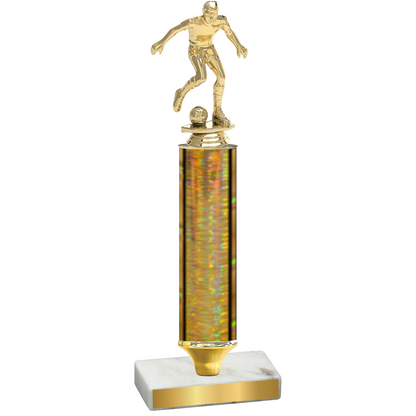 Value Gold Glacier Soccer Trophy