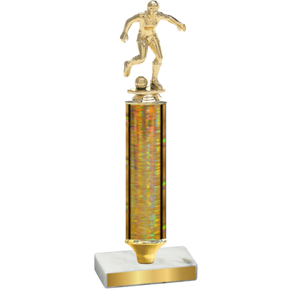 Value Gold Glacier Soccer Trophy