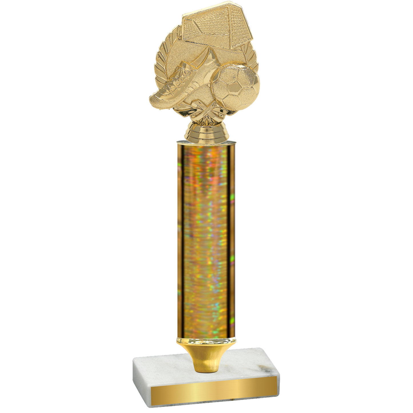 Value Gold Glacier Soccer Trophy