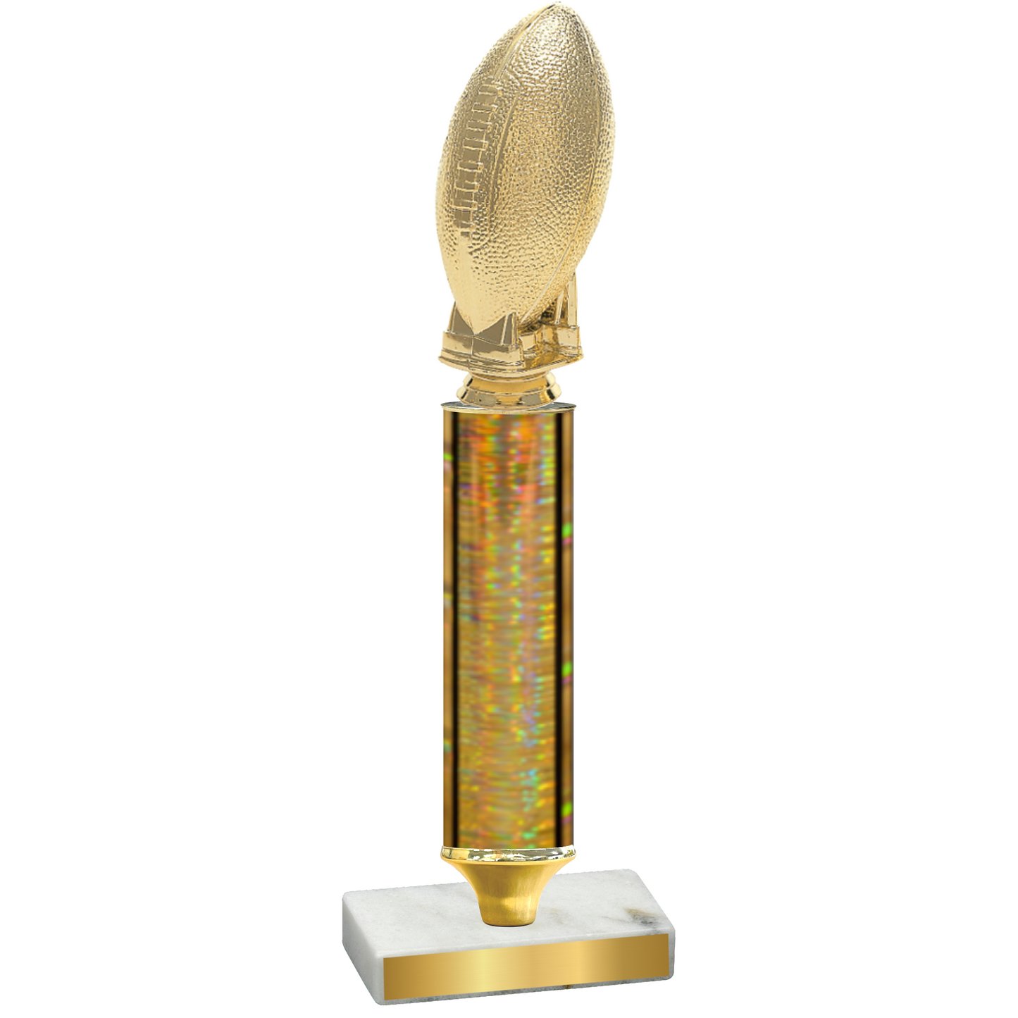 Value Gold Glacier Football Trophy