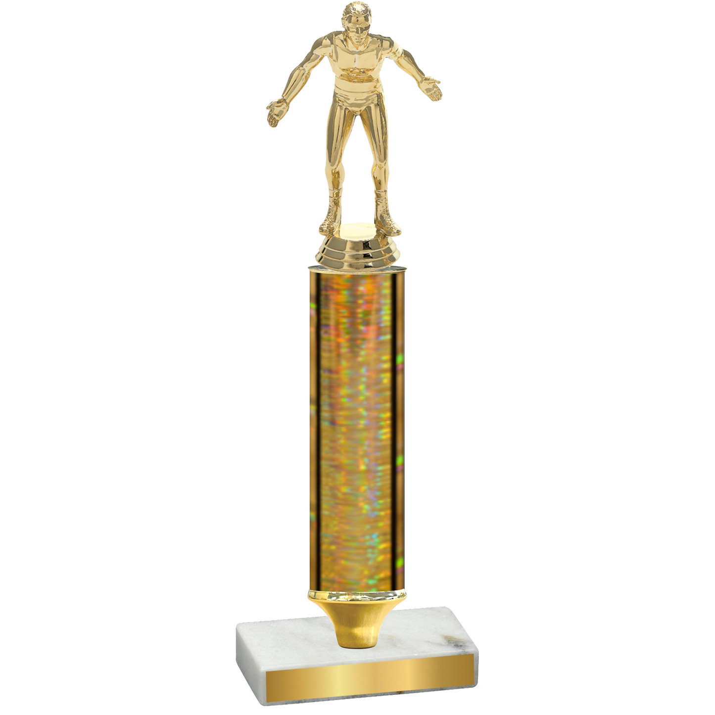 Value Gold Glacier Wrestling Trophy