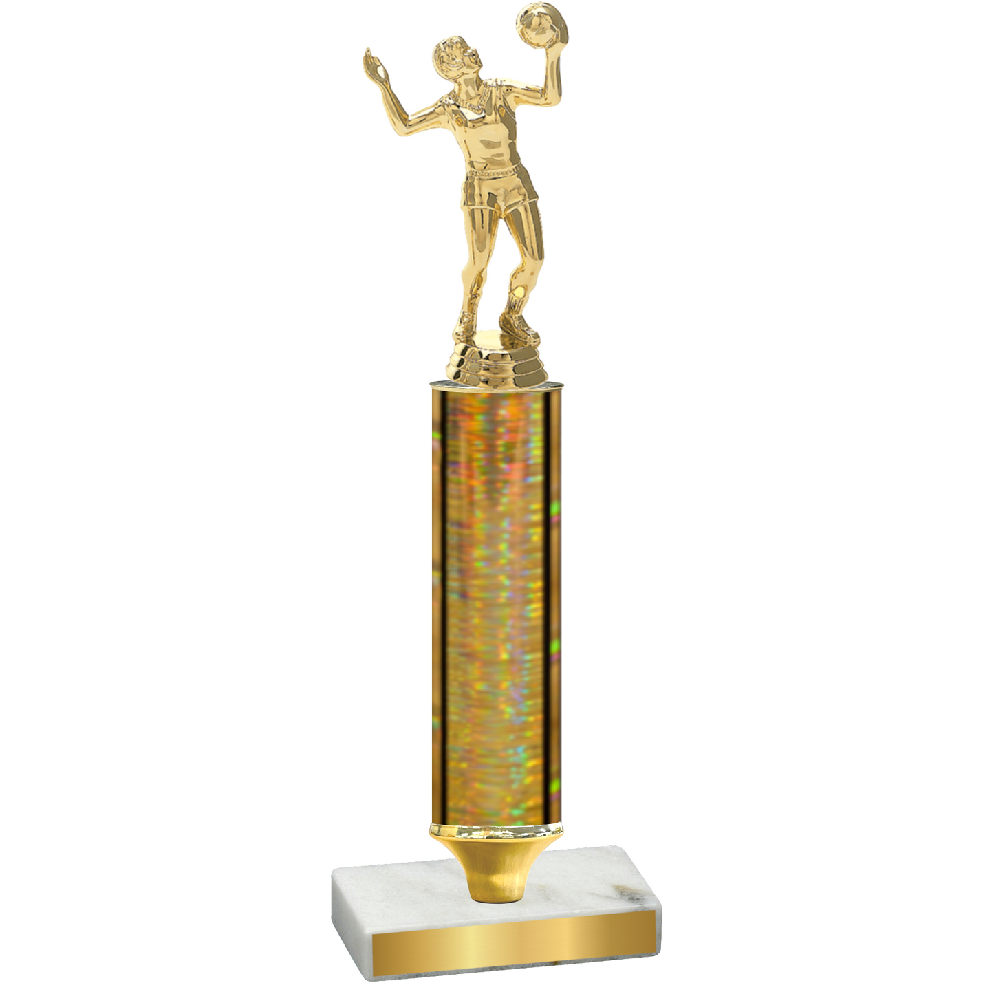 Value Gold Glacier Volleyball Trophy