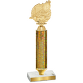 Value Gold Glacier Swimming Trophy