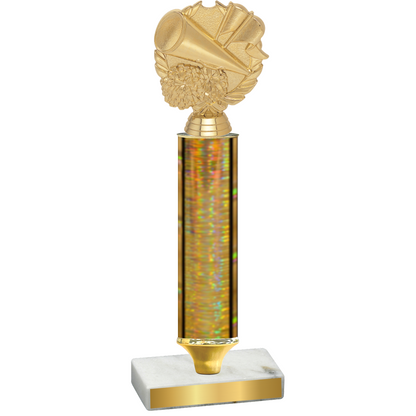 Value Gold Glacier Cheerleading Trophy