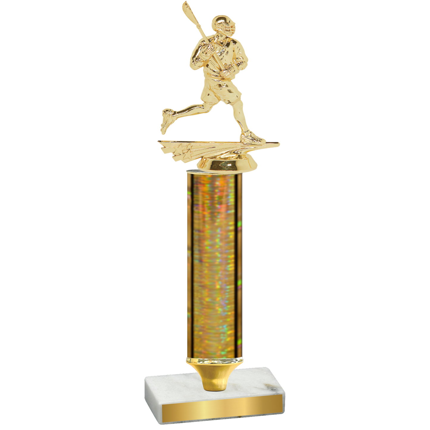 Value Gold Glacier Lacrosse Trophy