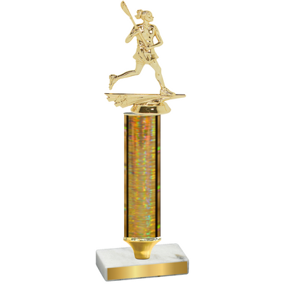 Value Gold Glacier Lacrosse Trophy