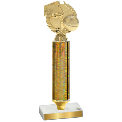 Value Gold Glacier Basketball Trophy