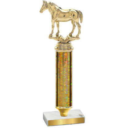 Value Gold Glacier Horses Trophy