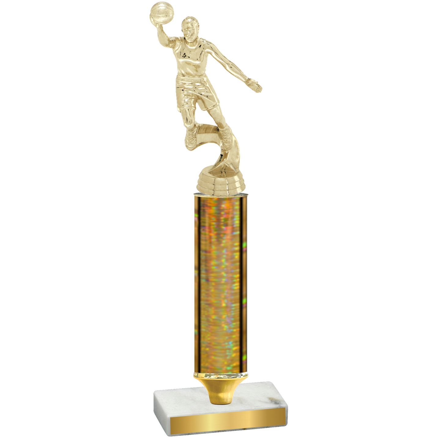 Value Gold Glacier Basketball Trophy